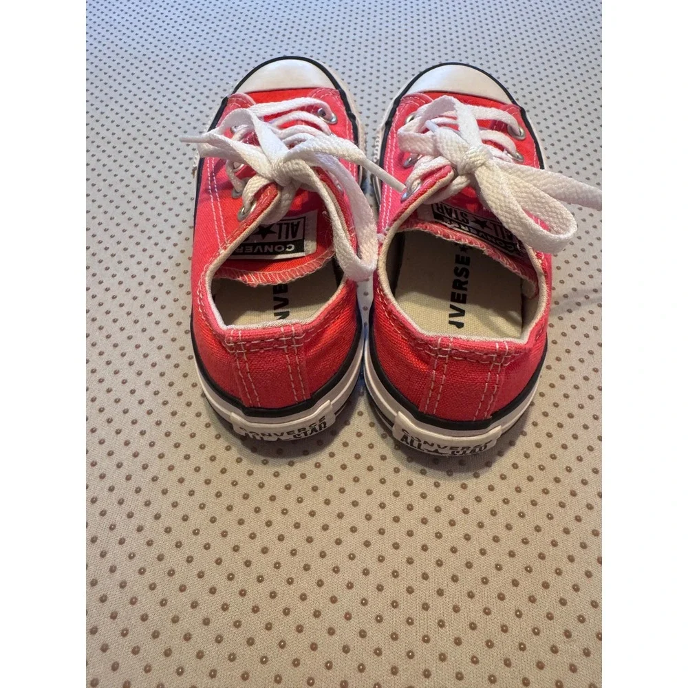 Converse Chuck Taylor All Star Hot PINK Low Top Little Kids Sneakers Size 10.5